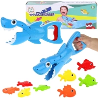 Zręcznościowa Zabawka Rekin do Kąpieli Wody Wanny Łowienie Rybek